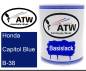 Preview: Honda, Capitol Blue, B-38: 1L Lackdose, von ATW Autoteile West.
